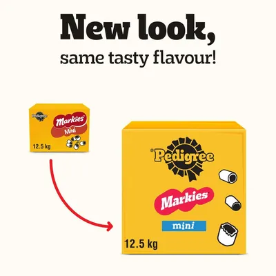 PEDIGREE® MARKIES™ Adult Mini Dog Treat Biscuits - Multibuy: 2 x 12.5kg PEDIGREE® MARKIES™ Adult Mini Dog Treat Biscuits - Multibuy: 2 x 12.5kg