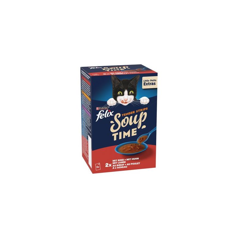 Felix Soup Time Tender Strips 6 x 48 g