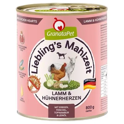 GranataPet Liebling's Mahlzeit  6 x 800 g
