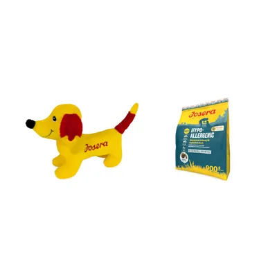900g Josera Dry Dog Food + Josera Dog Toy Free! * - Hypoallergenic with Insects (900g) + Seppl Soft Toy (1 Piece)