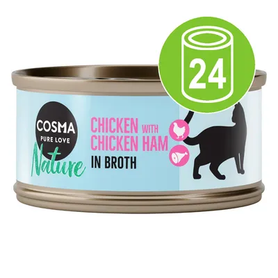 Økonomipakke Cosma Nature 24 x 70 g