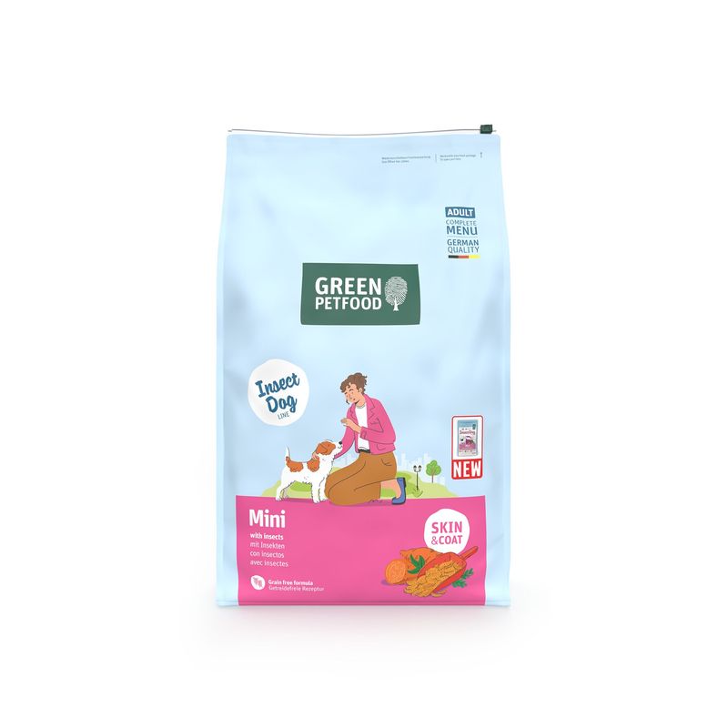 Green Petfood Insecten Mini met insecten