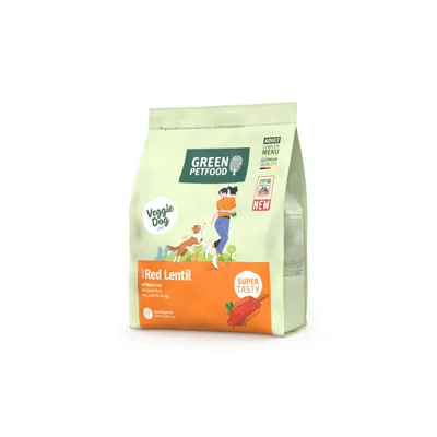 Green Petfood Veggie Dog met rode linzen