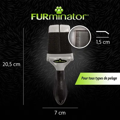 Brosse FURminator Slicker pour chien et chat Brosse FURminator Slicker pour chien et chat