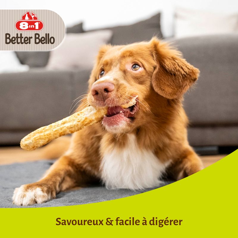 8in1 Better Bello Rouleau de poulet pour chien