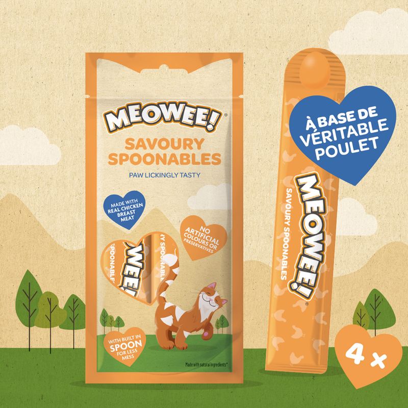 Meowee ! Spoonables Savoury 56 g