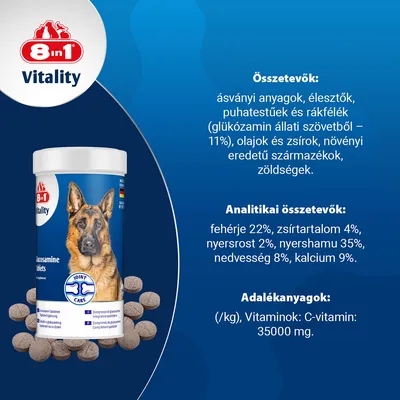 8in1 Vitality Glükozamin tabletta