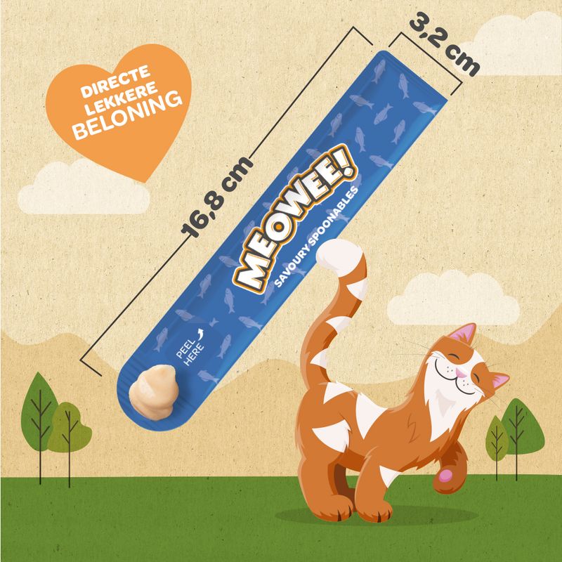 Meowee! Savoury Spoonables 4 x 14 g