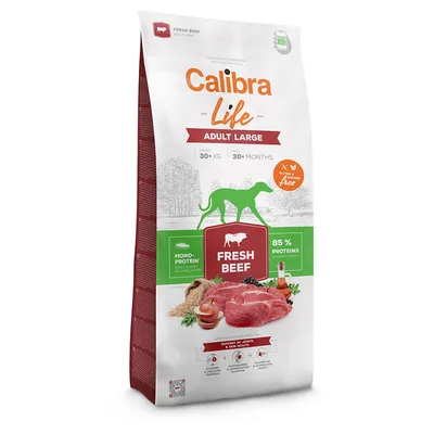 Calibra Life Adult Large Breed med färskt nötkött