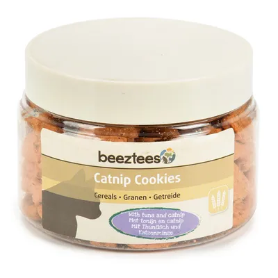 Beeztees Catnip Cookies - Tuna - cat snacks