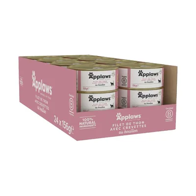 Lot de boîtes Applaws 24 x 156 g