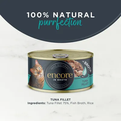 Encore Cat Tin Saver Pack 48 x 70g - Tuna Fillet Encore Cat Tin Saver Pack 48 x 70g - Tuna Fillet