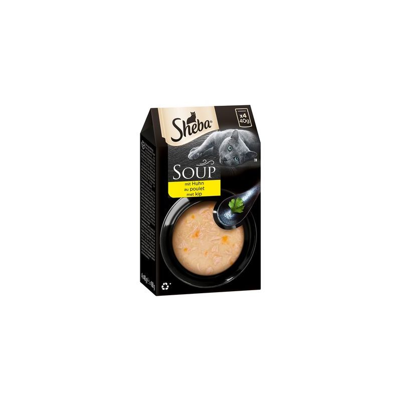 Sheba Classic Soup Kattenvoer Multipack 80 x 40 g