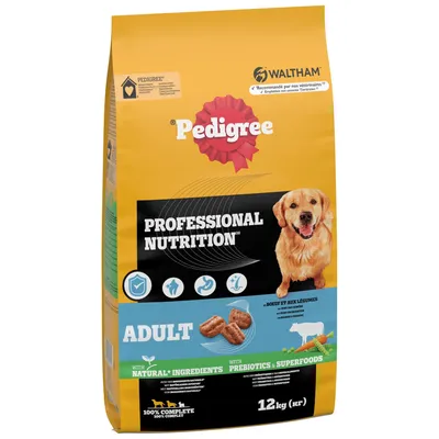 Pedigree Professional Nutrition Adult bœuf, légumes pour chien