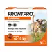 Frontpro Kautablette gegen Zecken und Flöhe, für Hunde >4 bis 10 kg