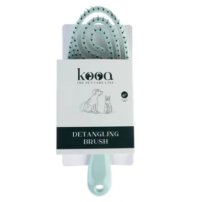 kooa Detangling Brush. Entwirrungsbürste für Hunde und Katzen, geeignet für alle Felltypen.