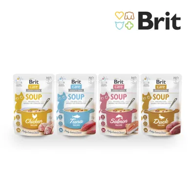 Икономична опаковка Brit Care супа за котки 30 x 75 г