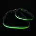 Collare in nylon Nomad Tales Spirit USB LED, giallo neon e grigio
