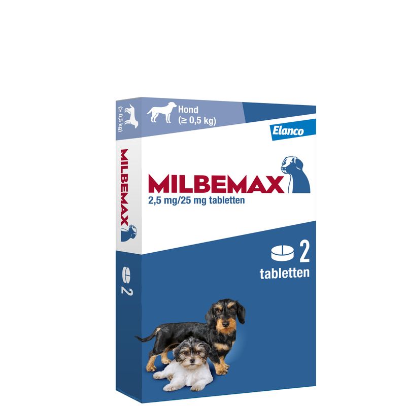 Milbemax Puppy / Small Dog (NL) Ontwormingstabletten