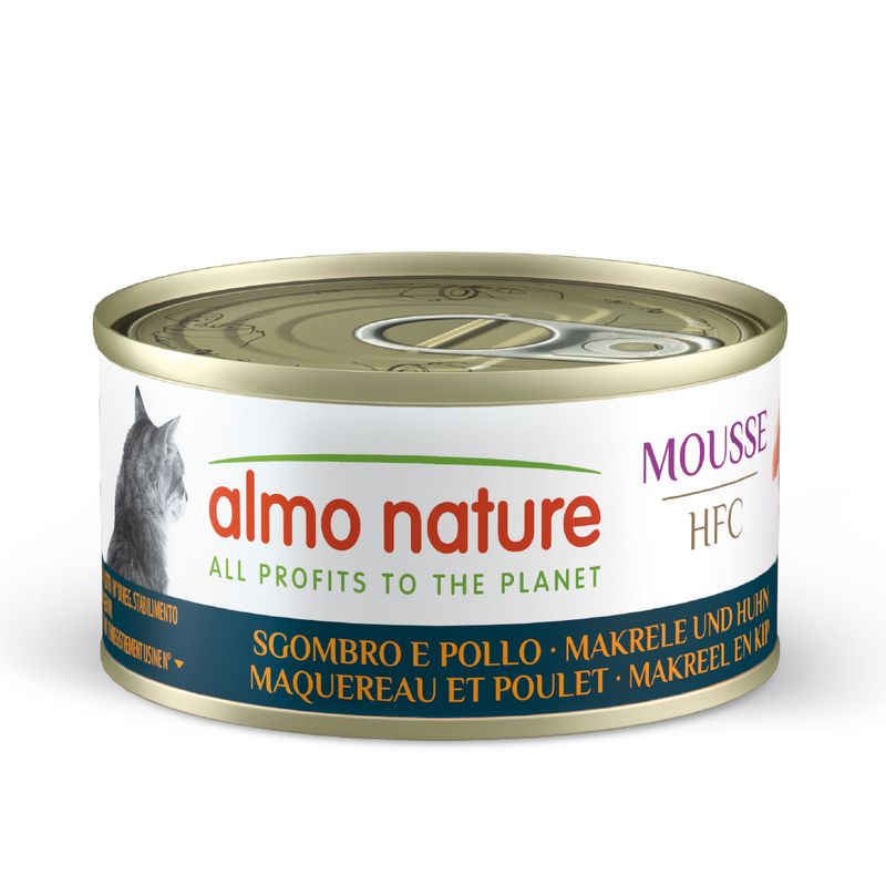 Lot Almo Nature HFC Mousse 24 x 70 g pour chat