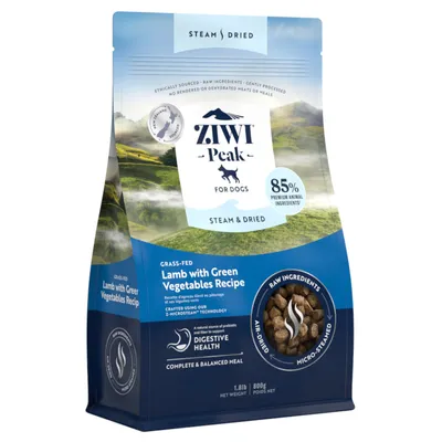 Ziwi Peak Steam & Dried Lamm