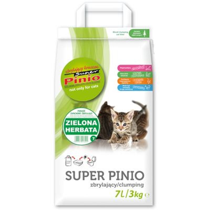 Super Pinio Green Tea Kattenbakvulling