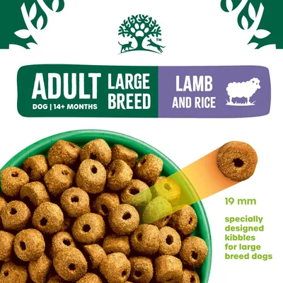 James Wellbeloved Adult Large Breed Hypoallergenic Lamb & Rice - 15kg