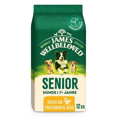 James Wellbeloved Senior Dog Hypoallergenic Kalkoen & Rijst