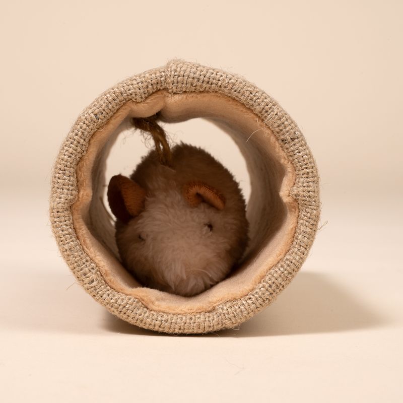 TIAKI Katzenspielzeug Roller mit Maus Roquefort