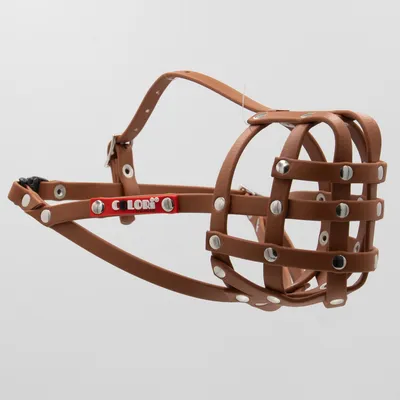 COLORI® 2.0 Maulkorb Schäferhund M, hellbraun