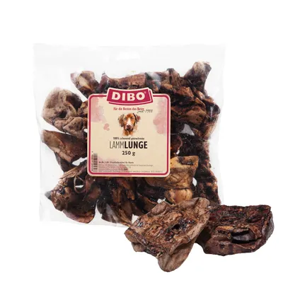 DIBO LammLunge, 100% schonend getrocknet, 250 g. Für die Besten das Beste seit 1980.