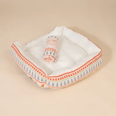 TIAKI Hundebett & Decke Nordic Winter