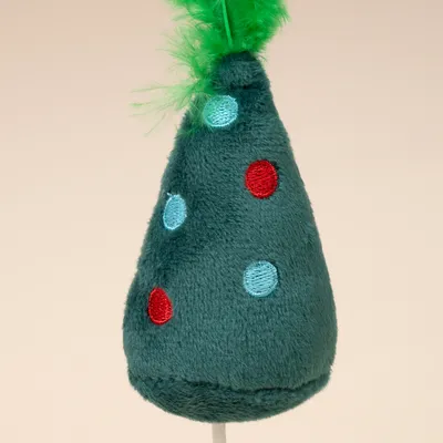 TIAKI Katzenspielzeug Weihnachtsbaum