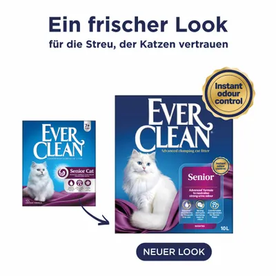 Ever Clean Klumpende Katzenstreu Senior - 10 l