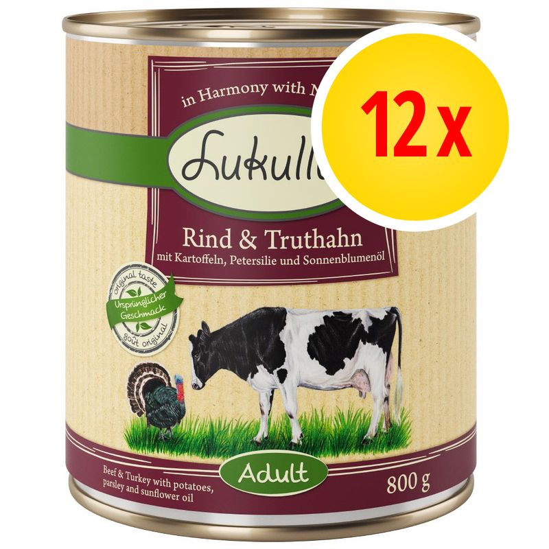 Fai scorta! Lukullus 12 x 800 g