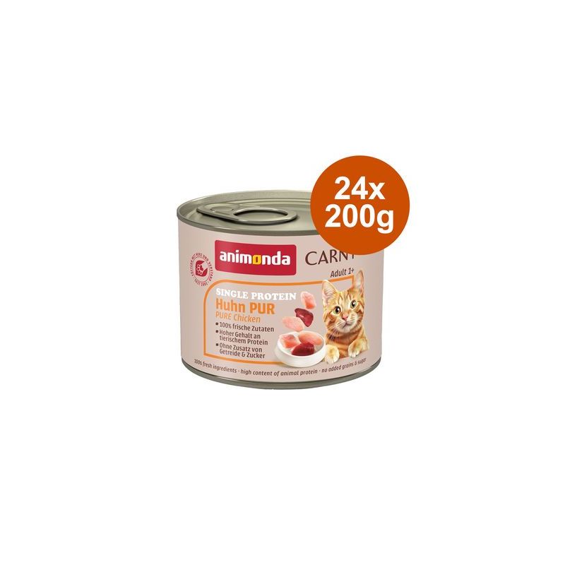 Sparpack: animonda Carny Single Protein Adult 24 x 200 g