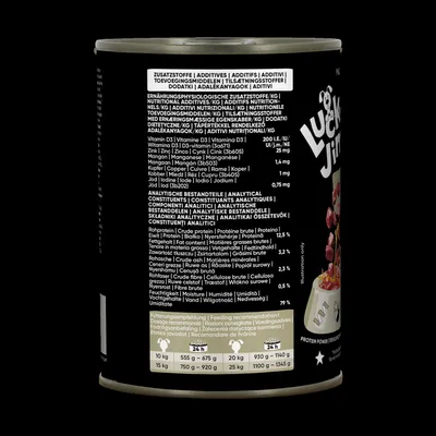 Lucky Jim Mono 24 x 400 g ekonomické balení