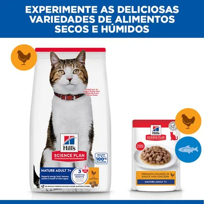 Hill's Science Plan Mature Adult 7+ frango