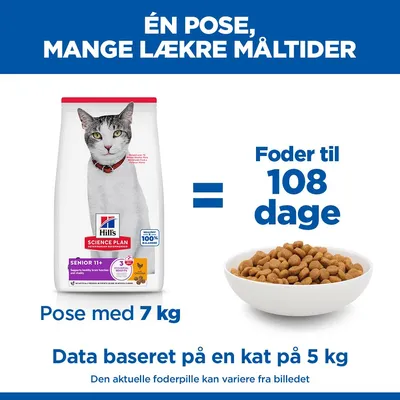 Hill's Science Plan Senior 11+ Kylling