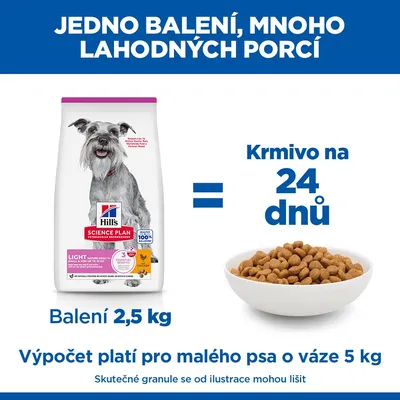 Hill's Science Plan Mature Adult 7+ Small & Mini Light kuracie