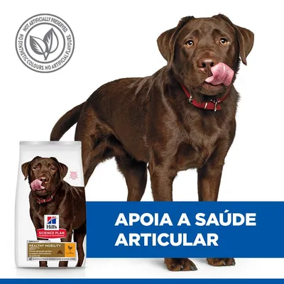 Hill's Science Plan Healthy Mobility Adult 1+ Large com frango