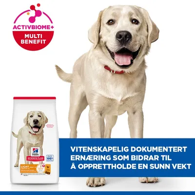 Hill's Science Plan Adult Light Large Breed kylling