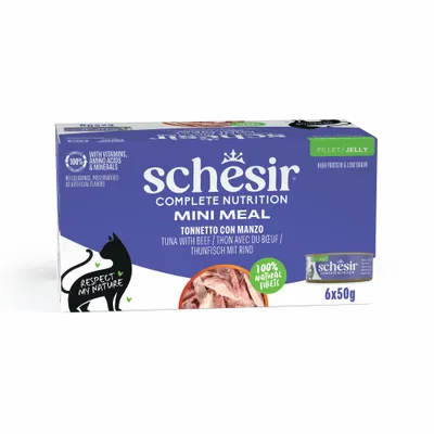 Schesir Complete Nutrition Filet v želé 6 x 50 g