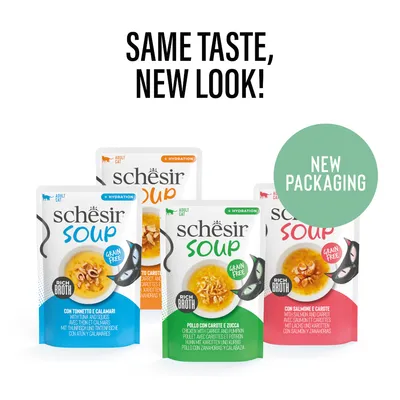 Schesir Cat Soup Икономична опаковка 24 x 40 г Schesir Cat Soup Икономична опаковка 24 x 40 г