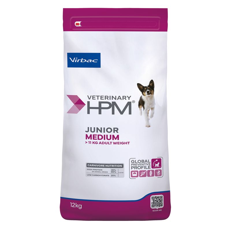 Virbac Veterinary HPM Junior Dog Special Medium : cumpără ieftin