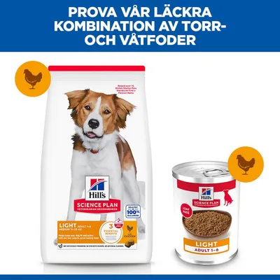 Hill's Science Plan Adult 1-6 Light