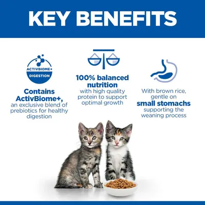 Hill's Science Plan Perfect Digestion Kitten <1 Chicken & Brown Rice
