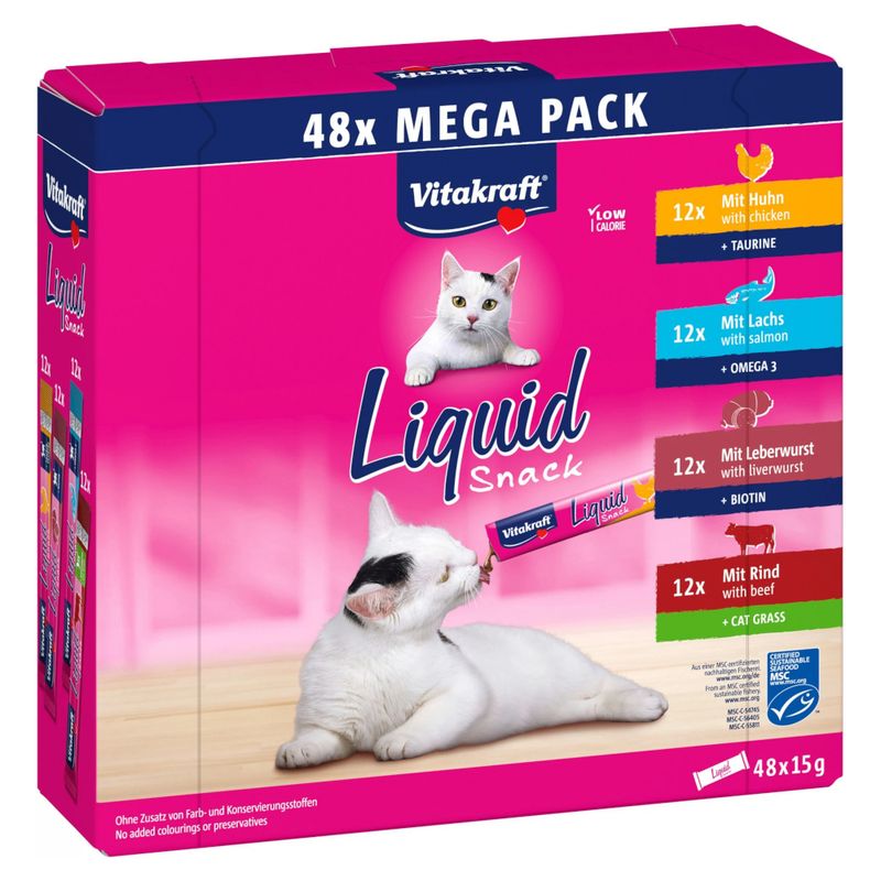 Vitakraft Cat Liquid-Snack Multipack
