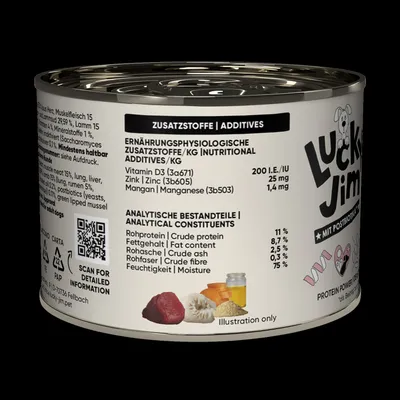 Lucky Jim MINI Adult 6 x 200 g