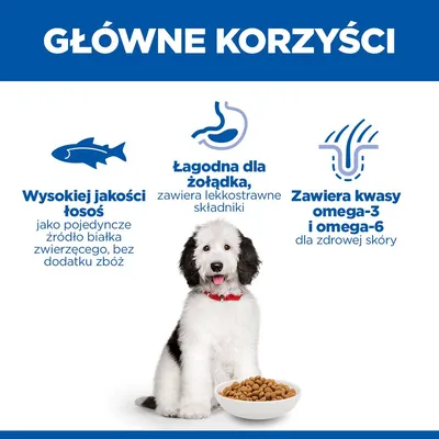 Hill's Science Plan Adult Hypoallergenic Adult Large, łosoś